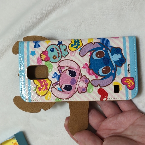 Disney Lilo and stitch Samsung Galaxy S5 phone case with pink strap - Picture 5 of 6